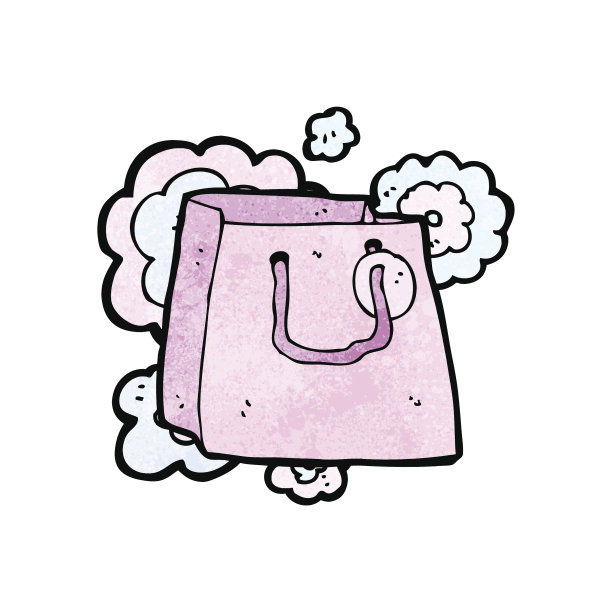 卡通礼品袋图片下载