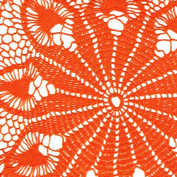 扫描传统的针织餐巾图片下载