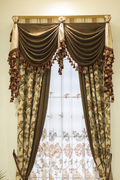 豪华窗帘图片下载