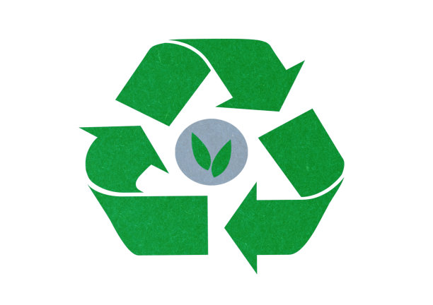 绿色回收标志图片下载