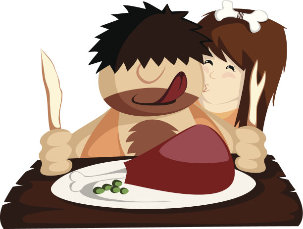 吃一顿旧石器时代的晚餐!图片下载