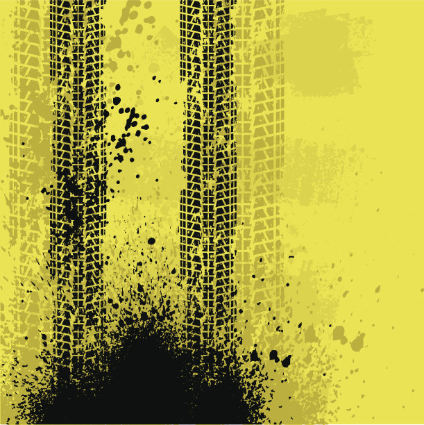 轮胎印，垃圾背景图片下载