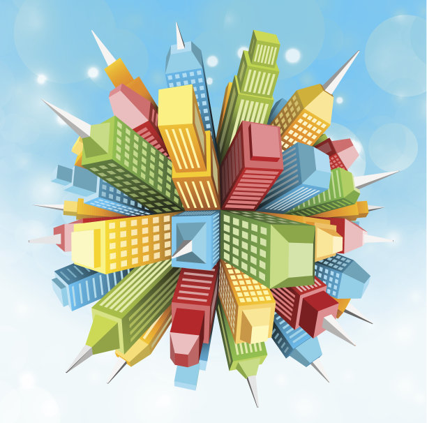 抽象的城市图片下载