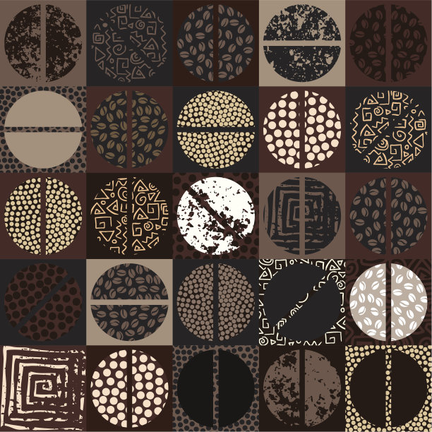 咖啡豆的模式图片下载