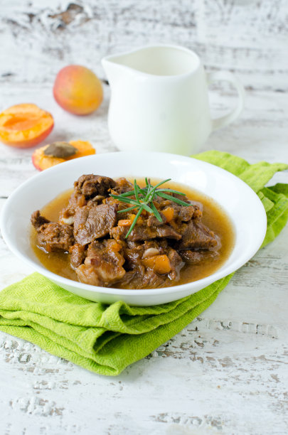 杏子炖羊肉图片下载