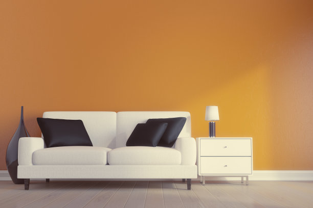 白色的沙发图片下载