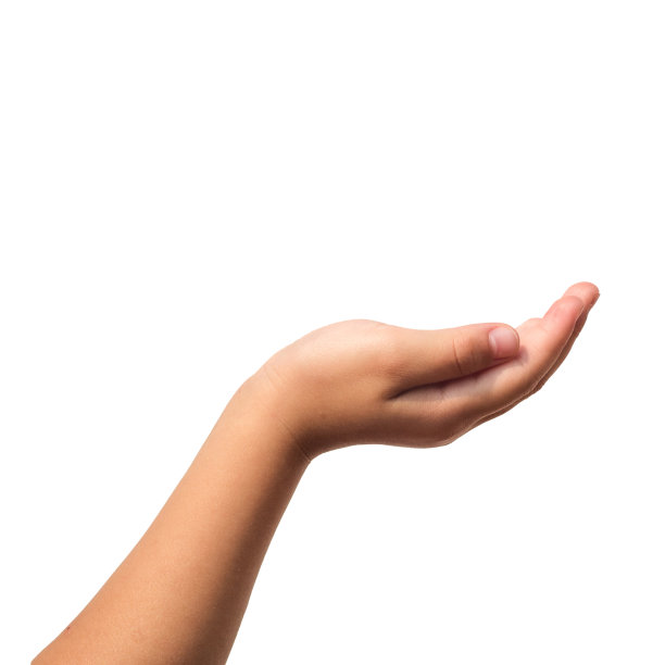 白底黑地上的小孩图片下载