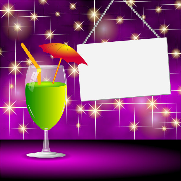 鸡尾酒会传单图片下载