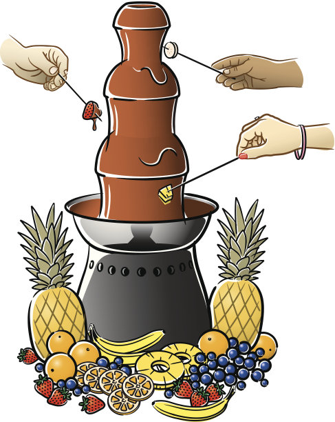 巧克力喷泉C图片下载