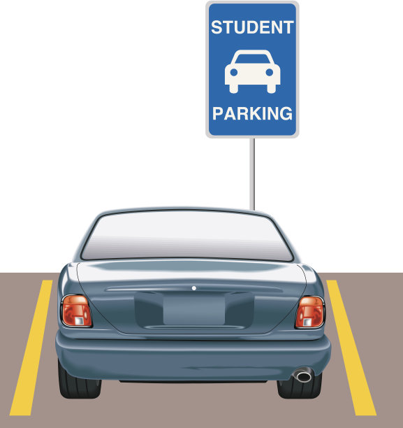 学生停车场C图片下载