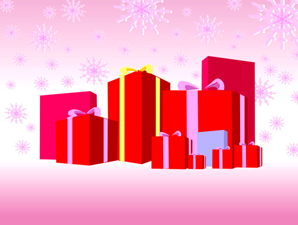 圣诞元素插图图片下载