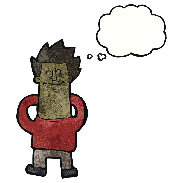 卡通休闲男人图片下载