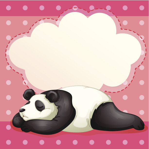 熊带着空洞的呼号睡觉图片下载