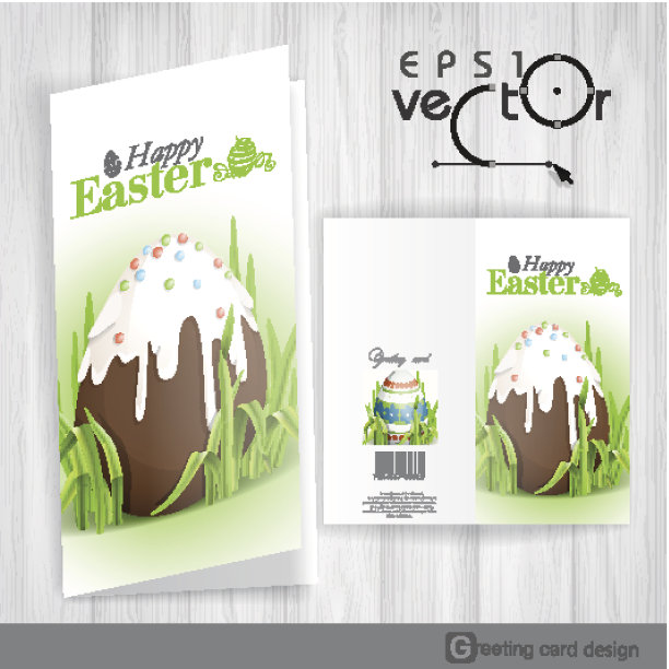 巧克力复活节彩蛋。图片下载