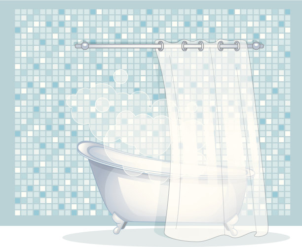 蓝色的浴图片下载