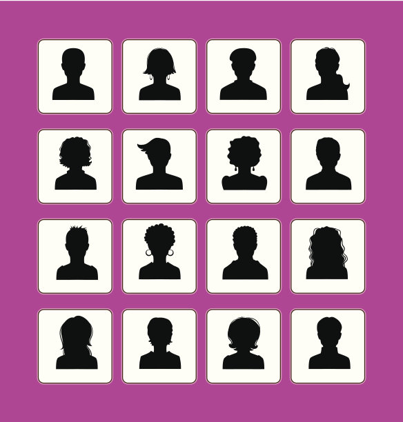 男人和女人头像图片下载