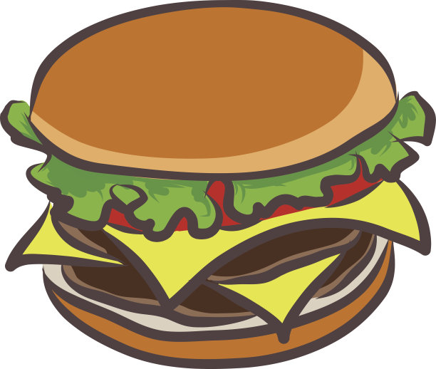 汉堡向量图片下载