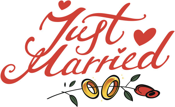 婚礼插画素材ID：109157878