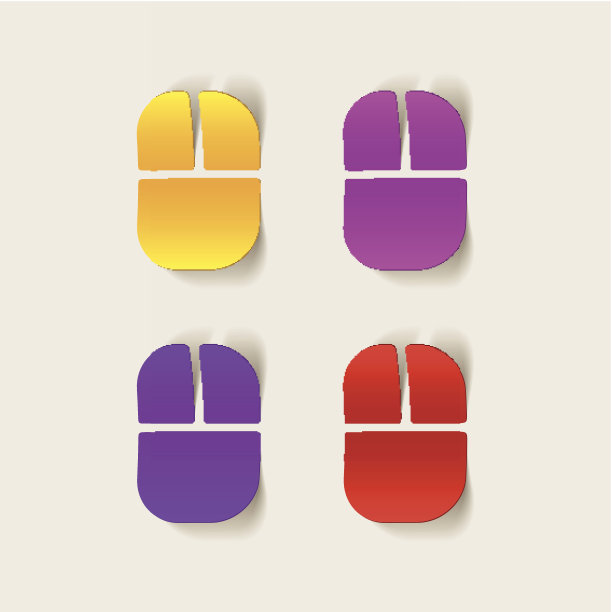 写实设计元素:电脑鼠标图片下载