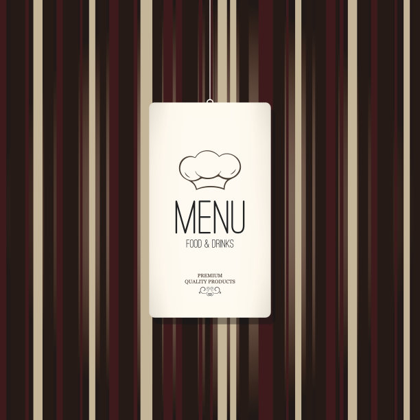 餐厅的菜单设计图片下载