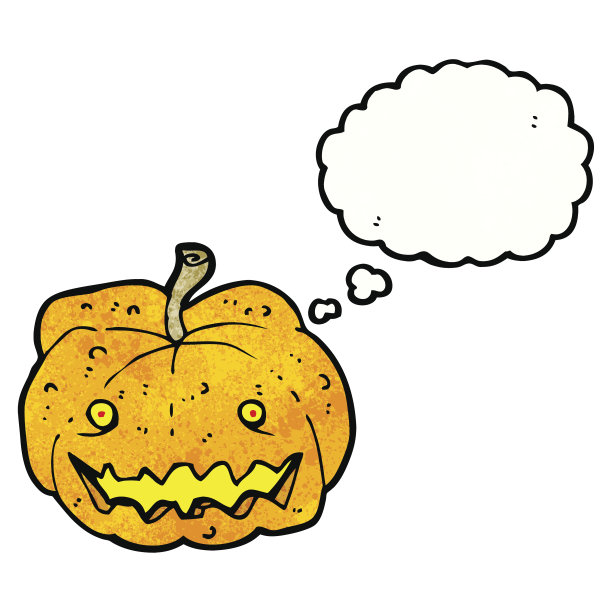 卡通万圣节南瓜素材图片