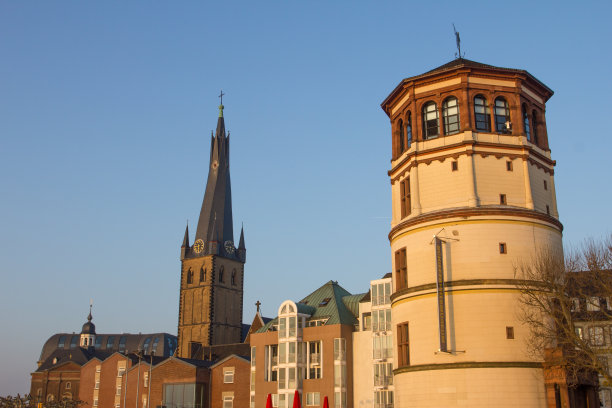 晚上dA¼sseldorf图片下载