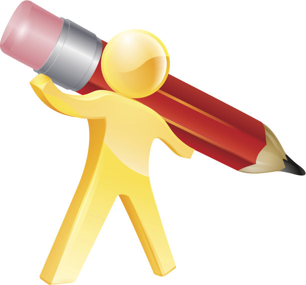 铅笔黄金的人图片下载