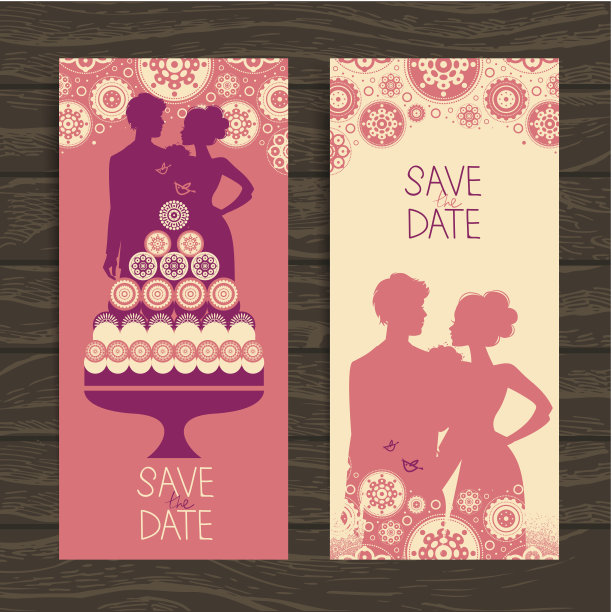 婚礼邀请卡图片下载