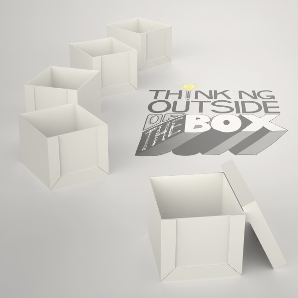 设计文字思维要跳出框框图片下载