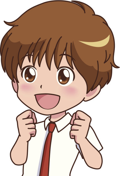 男孩微笑着图片下载