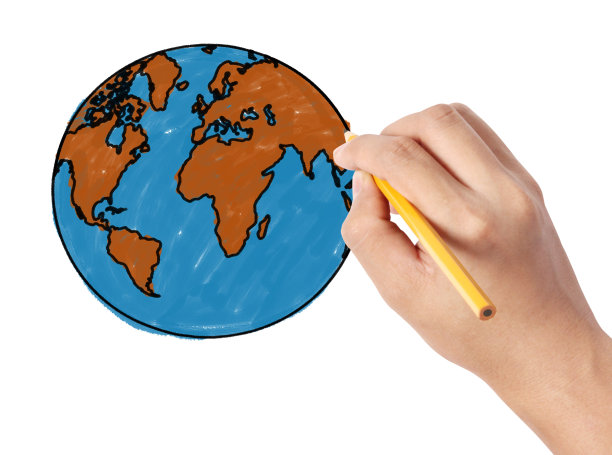 商业人士绘制社交网络图片下载