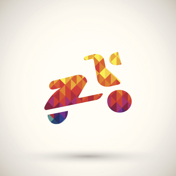 彩色钻石标志图片下载