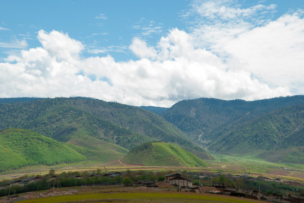 美丽的香格里拉图片下载