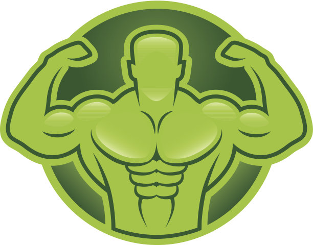 健美运动员模型说明图片下载