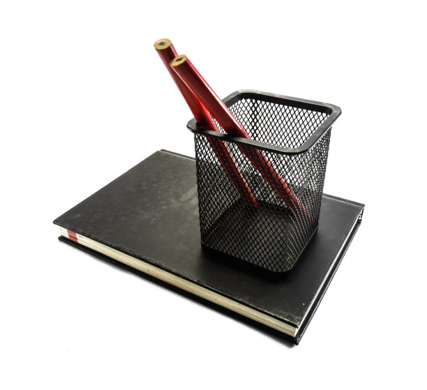 旧黑铅笔盒图片下载