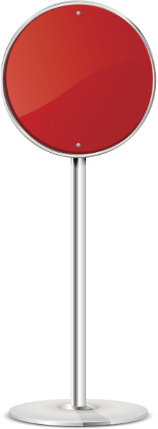 红色的标志图片下载