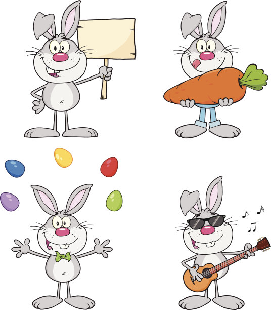 灰色微笑兔子的收藏- 2图片下载