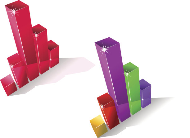 两个波动条形图图片下载