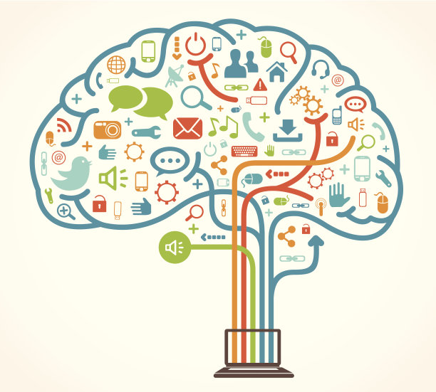 大脑网络图片下载