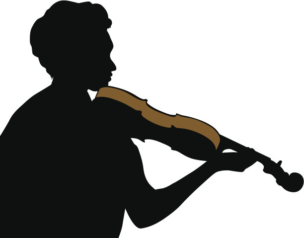 手里拿着小提琴图片下载