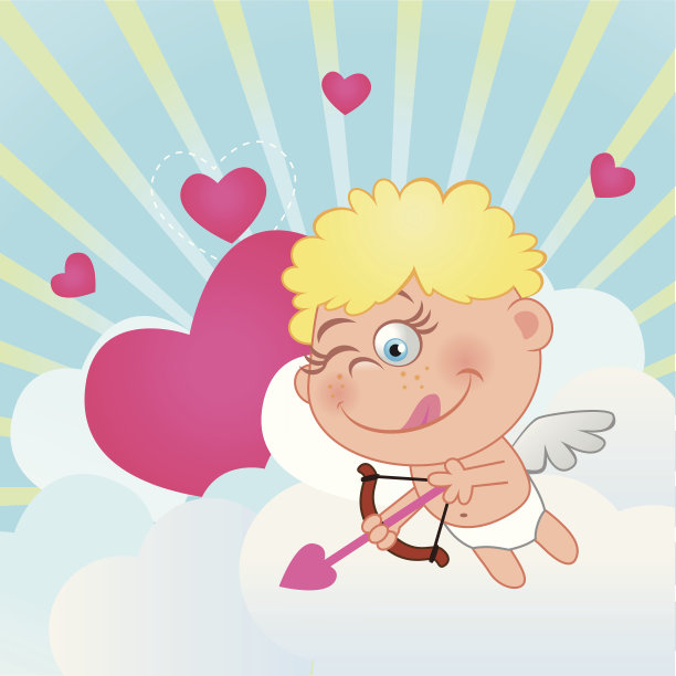 情人节插画素材ID：109267924