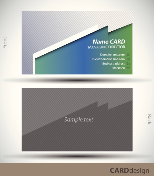 名片设计图片下载