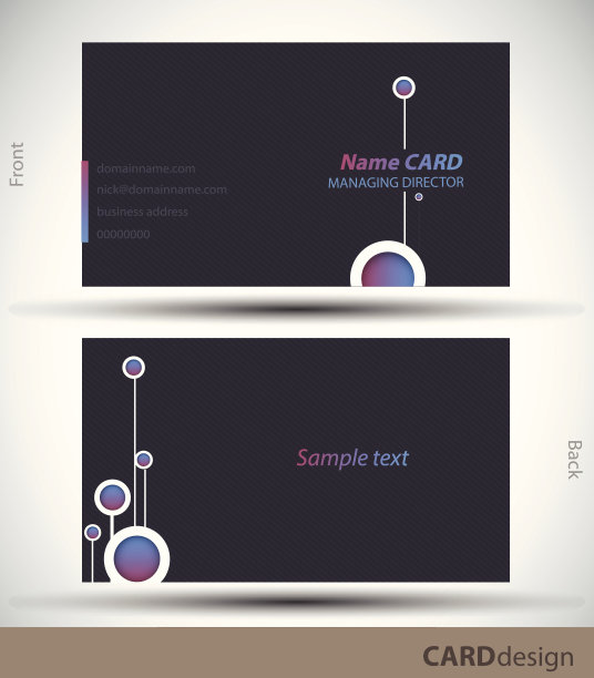 名片设计图片下载