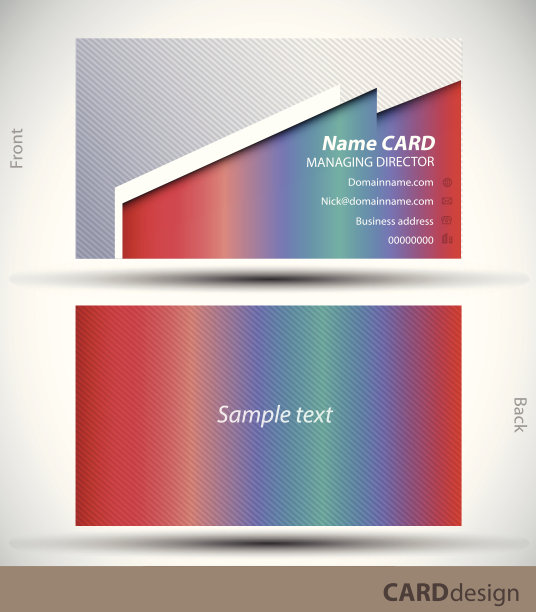 名片设计图片下载