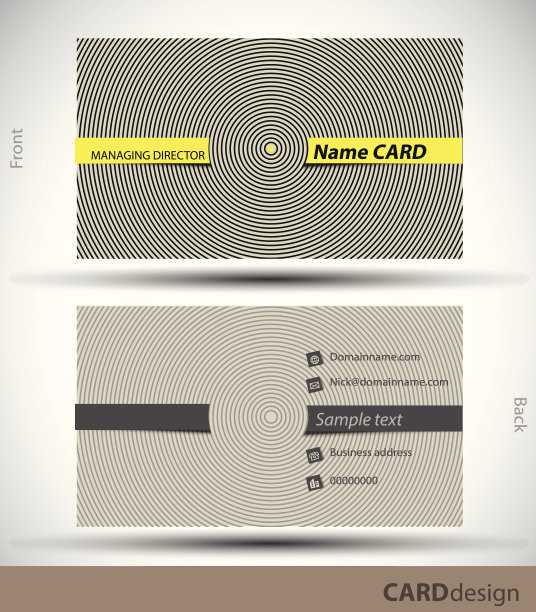 名片设计图片下载