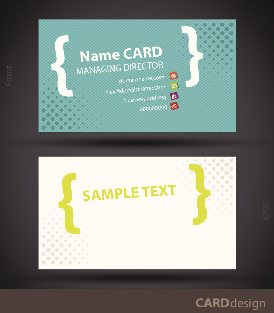 名片设计图片下载