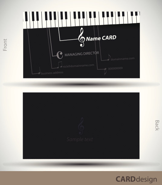 名片设计图片下载