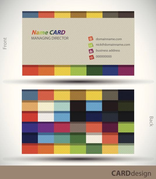 名片设计图片下载