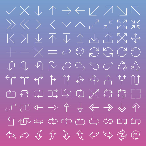 细线图标集图片下载