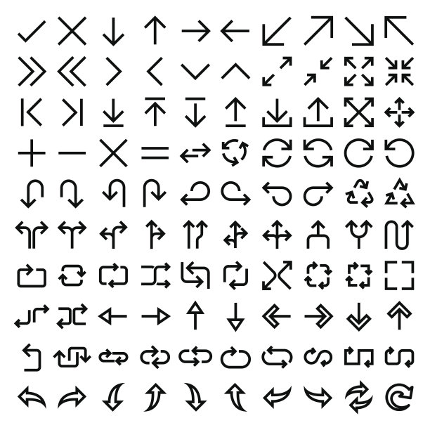 细线图标集图片下载